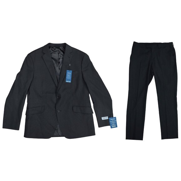 Kenneth Cole Reaction Techni-Cole Men's 2-Piece Suit 44R/37Wx32L NWT - Picture 1 of 6